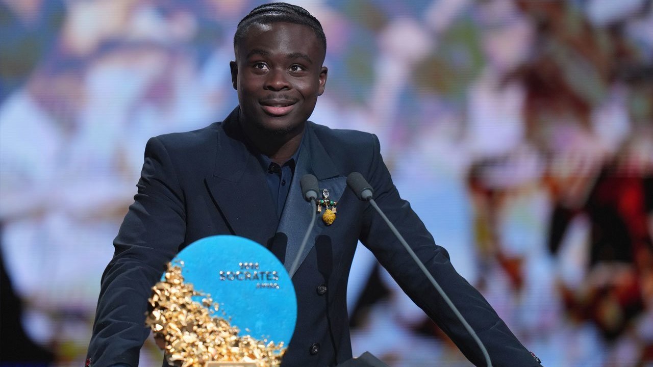 Bukayo Saka Raih Socrates Award di Ballon d'Or 2026 Bukayo Saka Raih Socrates Award di Ballon d'Or 2026