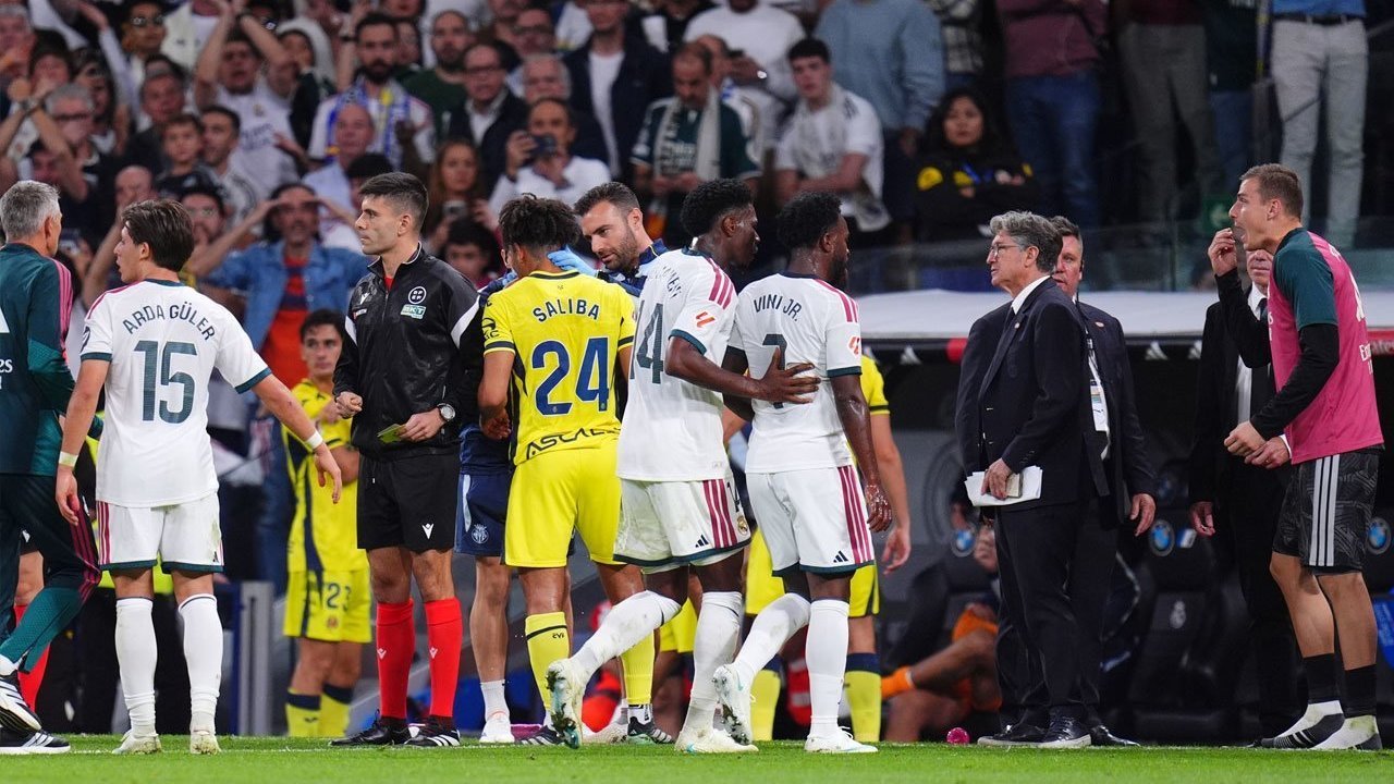 Rating Pemain Real Madrid vs Villarreal: Vinicius Kartu Merah, Courtois Menentukan