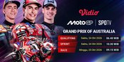 MotoGP Red Bull Grand Prix of Australia 2026: Perebutan Pole hingga Pertarungan Race Utama di Vidio