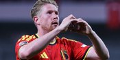 Kevin De Bruyne Ukir Gol ke-200 Saat Belgia Libas Turki