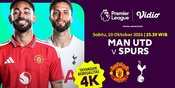 Manchester United vs Tottenham - Liga Inggris 2026/27: Misi Spurs Keluar dari Tekanan di Vidio Manchester United vs Tottenham - Liga Inggris 2026/27: Misi Spurs Keluar dari Tekanan di Vidio