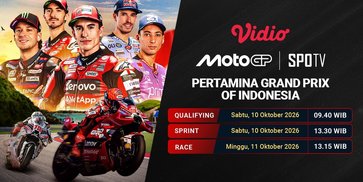 MotoGP Pertamina Grand Prix of Indonesia 2026: Mandalika Menjadi Panggung Penentu Gelar di Vidio