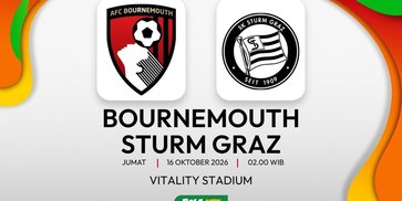 Prediksi Bournemouth vs Sturm Graz, 16 Oktober 2026