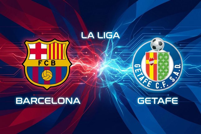 Jadwal Live Streaming Barcelona vs Getafe La Liga / Liga Spanyol : Barcelona vs Getafe (c) AI/Gemini
