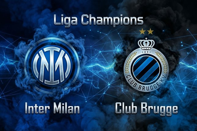 Jadwal Live Streaming Inter vs Club Brugge Liga Champions / UEFA Champions League (UCL) : Inter vs Club Brugge (c) AI/Gemini