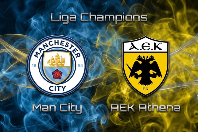 Jadwal Live Streaming Man City vs AEK Athena Liga Champions / UEFA Champions League (UCL) : Man City vs AEK Athena (c) AI/Gemini
