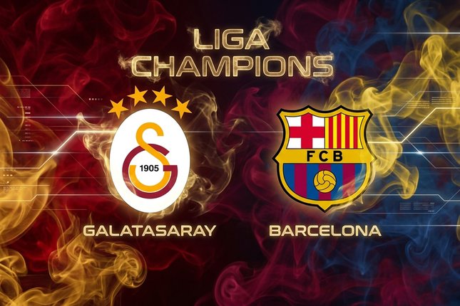 Jadwal Live Streaming Galatasaray vs Barcelona Liga Champions / UEFA Champions League (UCL) : Galatasaray vs Barcelona (c) AI/Gemini