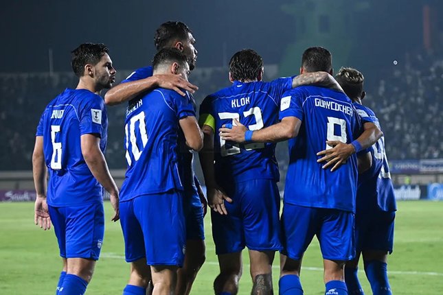 Daftar Susunan Pemain Selebrasi para pemain Persib Bandung (c) Dok. I.League