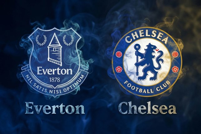 Jadwal Live Streaming Everton vs Chelsea Premier League / Liga Inggris : Everton vs Chelsea (c) AI/Gemini