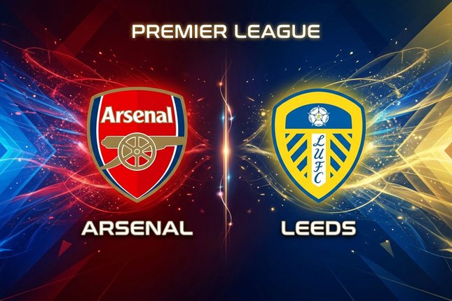 Jadwal Live Streaming Arsenal vs Leeds Premier League / Liga Inggris : Arsenal vs Leeds (c) AI/Gemini