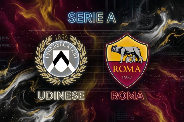 Jadwal Live Streaming Udinese vs Roma Serie A / Liga Italia : Udinese vs Roma (c) AI/Gemini