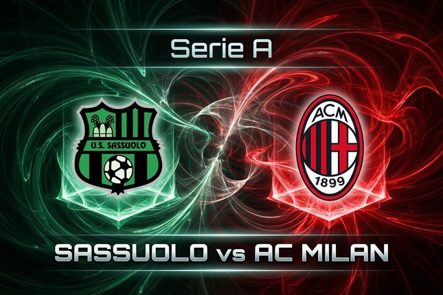 Jadwal Live Streaming Sassuolo vs Milan Serie A / Liga Italia : Sassuolo vs Milan (c) AI/Gemini