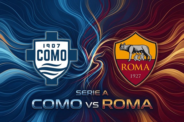 Jadwal Live Streaming Como vs Roma Serie A / Liga Italia : Como vs Roma (c) AI/Gemini