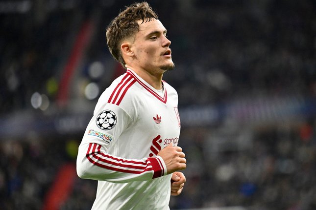 Iraola Optimistis Florian Wirtz Siap Bermain Playmaker Liverpool, Florian Wirtz (c) AP Photo/Denes Erdos