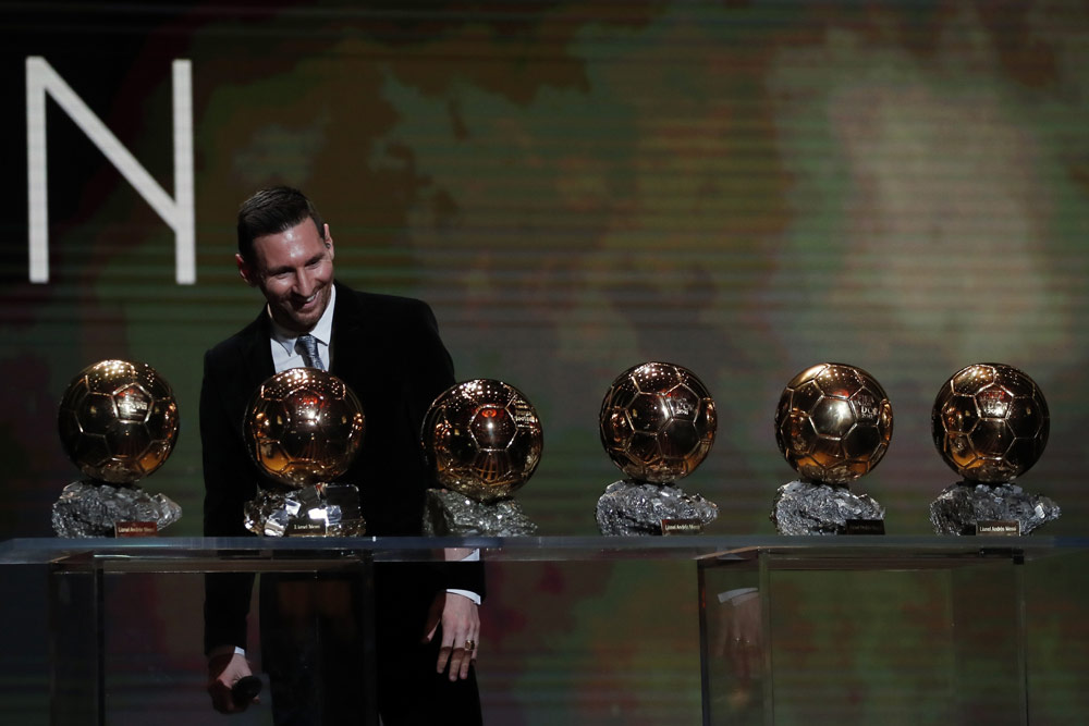 Messi Raih Ballon d'Or 2019