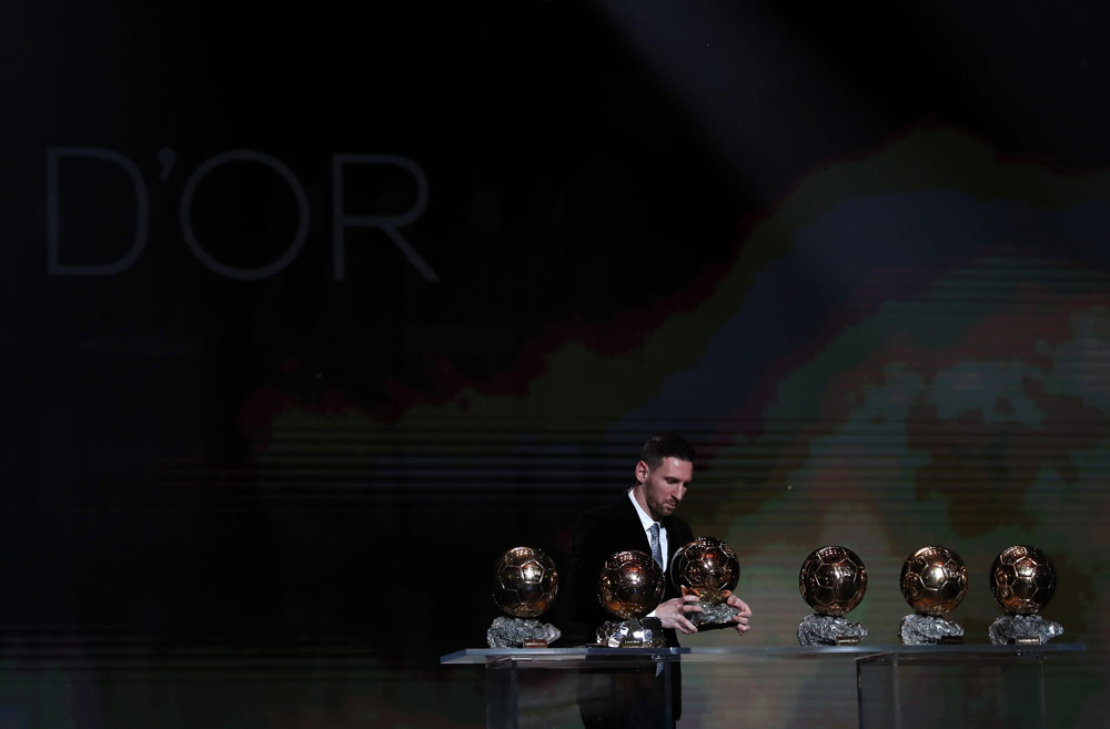 Messi Raih Ballon d'Or 2019