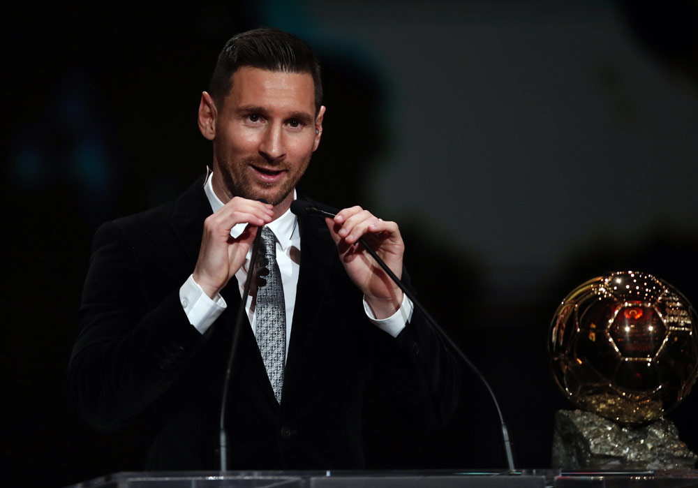 Messi Raih Ballon d'Or 2019