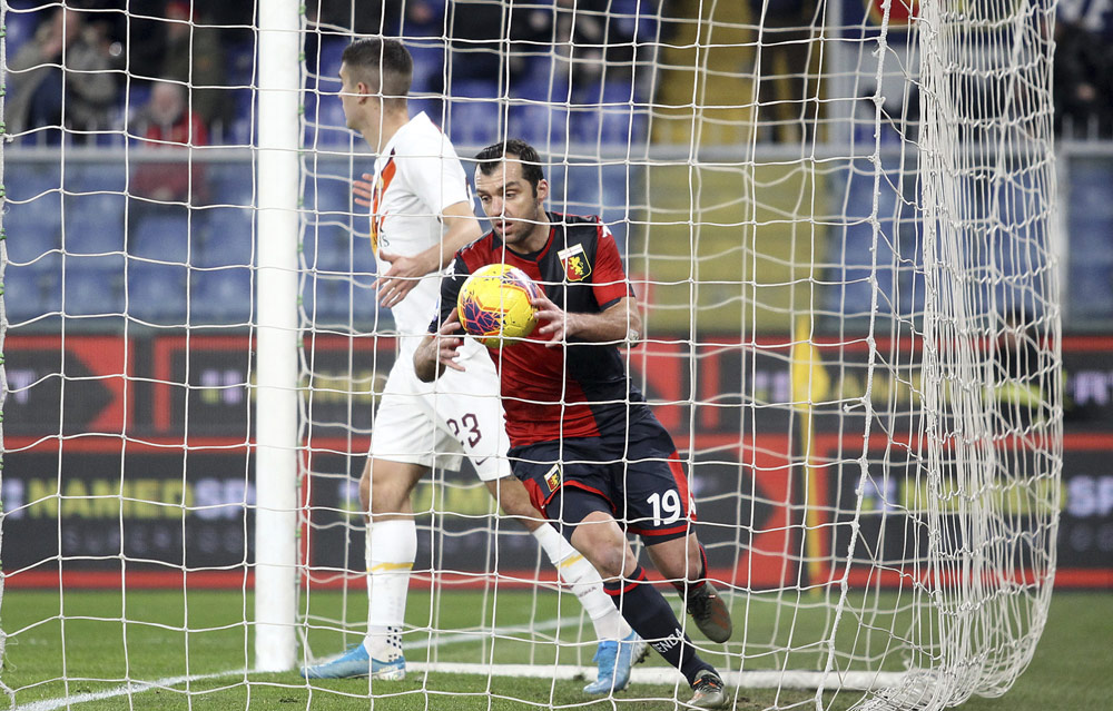3 Poin Dibawa Pulang AS Roma dari Genoa