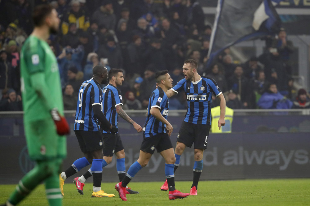 Derby della Madonnina Milik Inter Milan