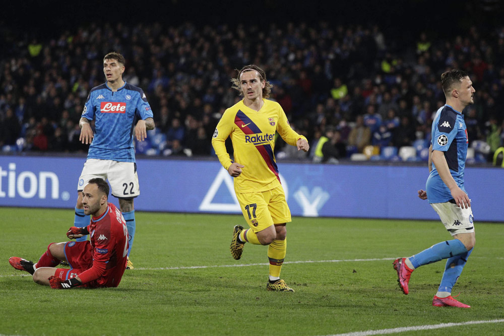 Napoli dan Barca Berakhir Tanpa Pemenang