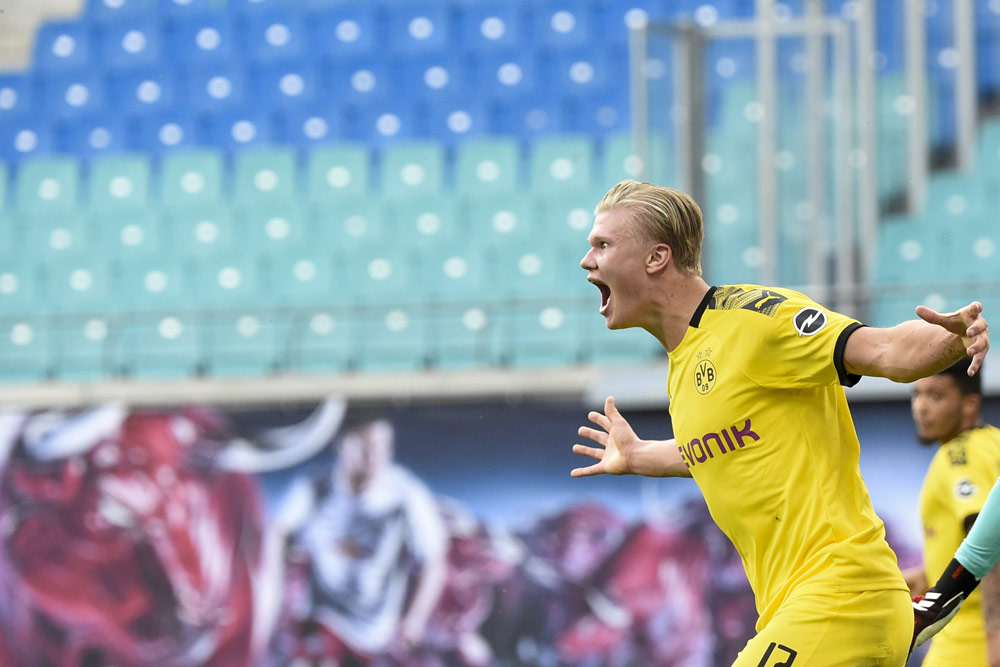 Erling Haaland Gemilang, Dortmund Menang