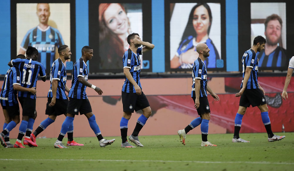 Inter Milan Bantai Brescia Enam Gol Tanpa Balas