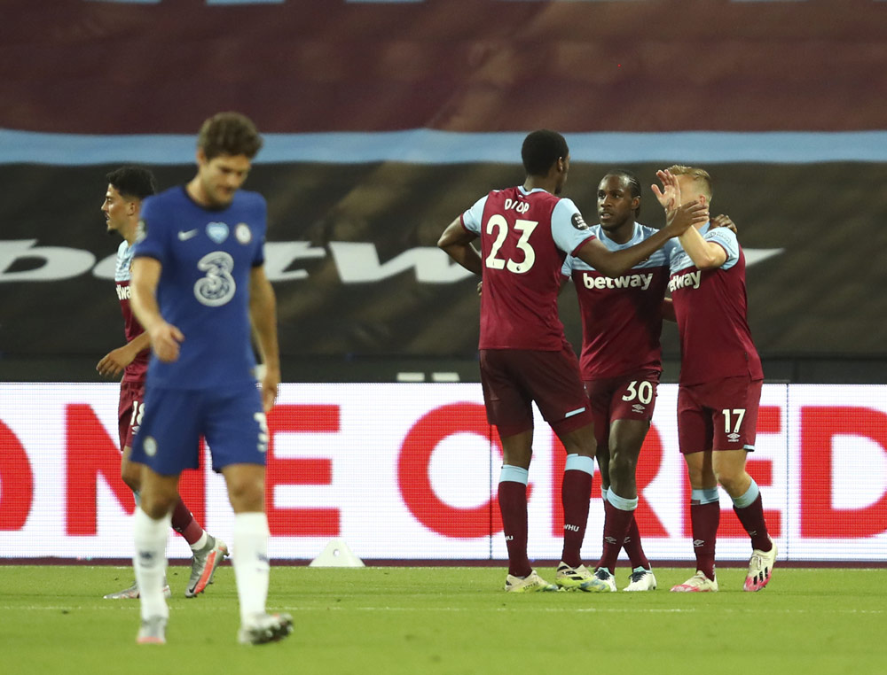 West Ham Hentikan Tren Menang Chelsea