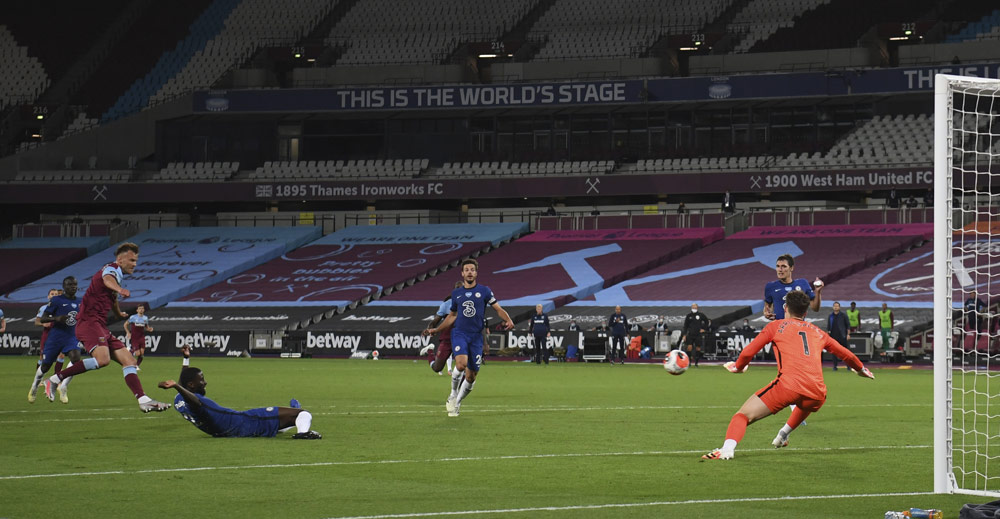 West Ham Hentikan Tren Menang Chelsea