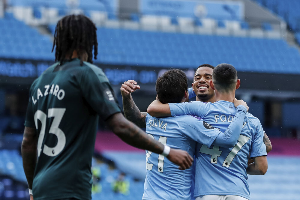 Manchester City Menang Besar Atas Newcasle