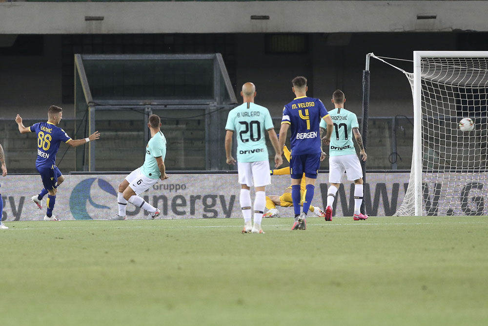 Verona Sukses Tahan Imbang Inter Milan