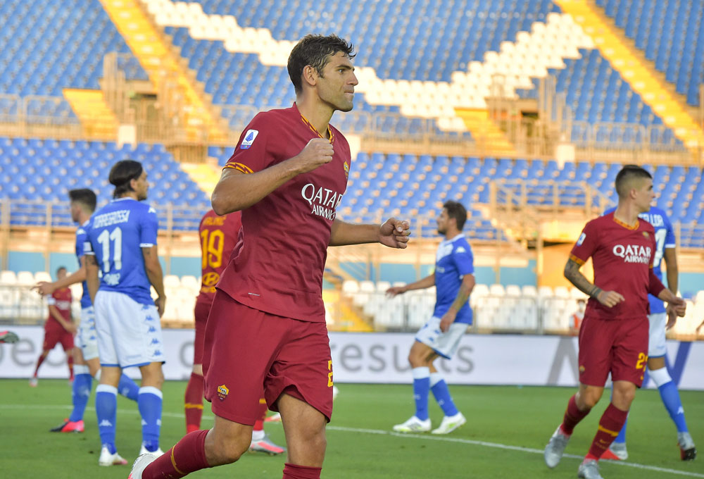 AS Roma Hantam Brescia 3-0