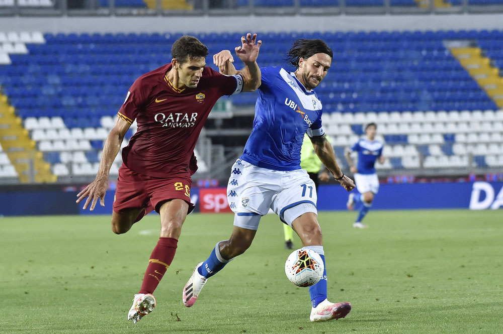 AS Roma Hantam Brescia 3-0