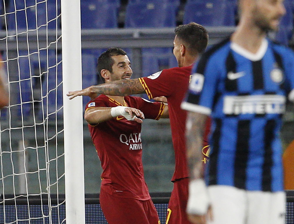 AS Roma vs Inter Milan Tanpa Pemenang