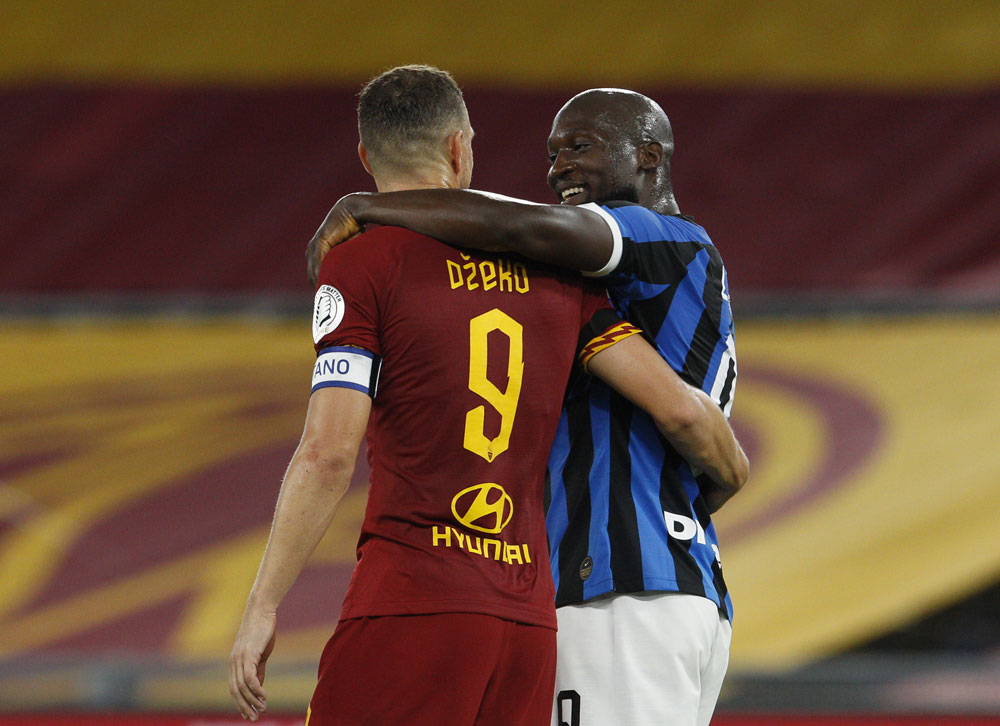 AS Roma vs Inter Milan Tanpa Pemenang