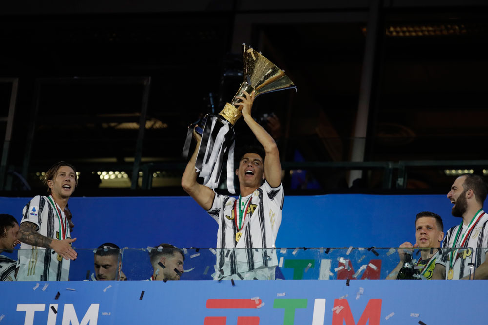 Pesta Juara Juventus Usai Menangi Serie A 2019-2020