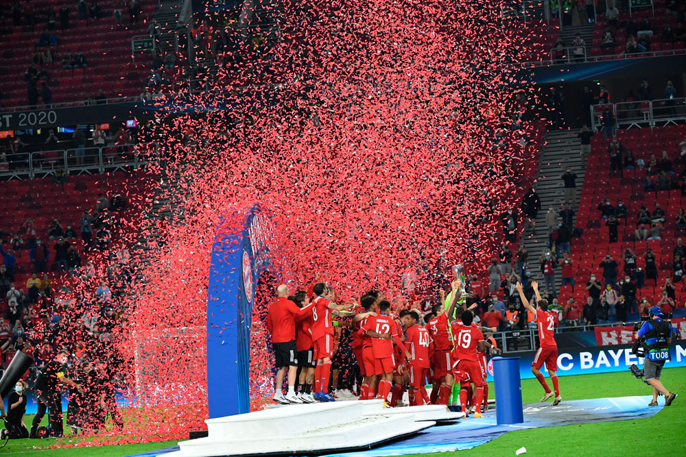 Piala Super Eropa: Selebrasi Juara Bayern Munchen