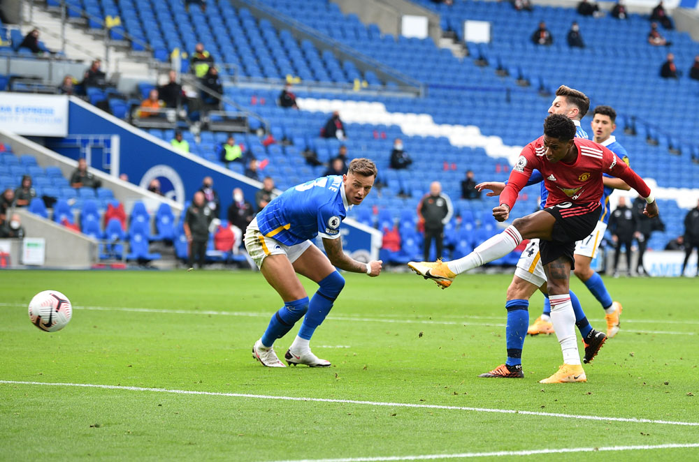 Dramatis, Manchester United Kalahkan Brighton