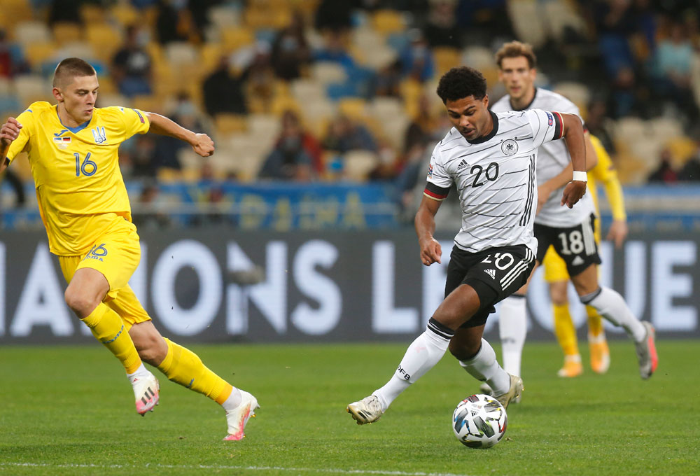 Jerman Menang Tipis atas Ukraina