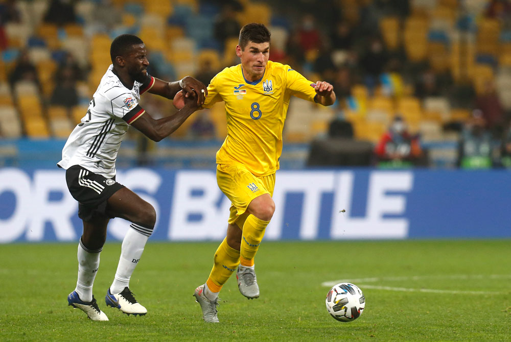 Jerman Menang Tipis atas Ukraina