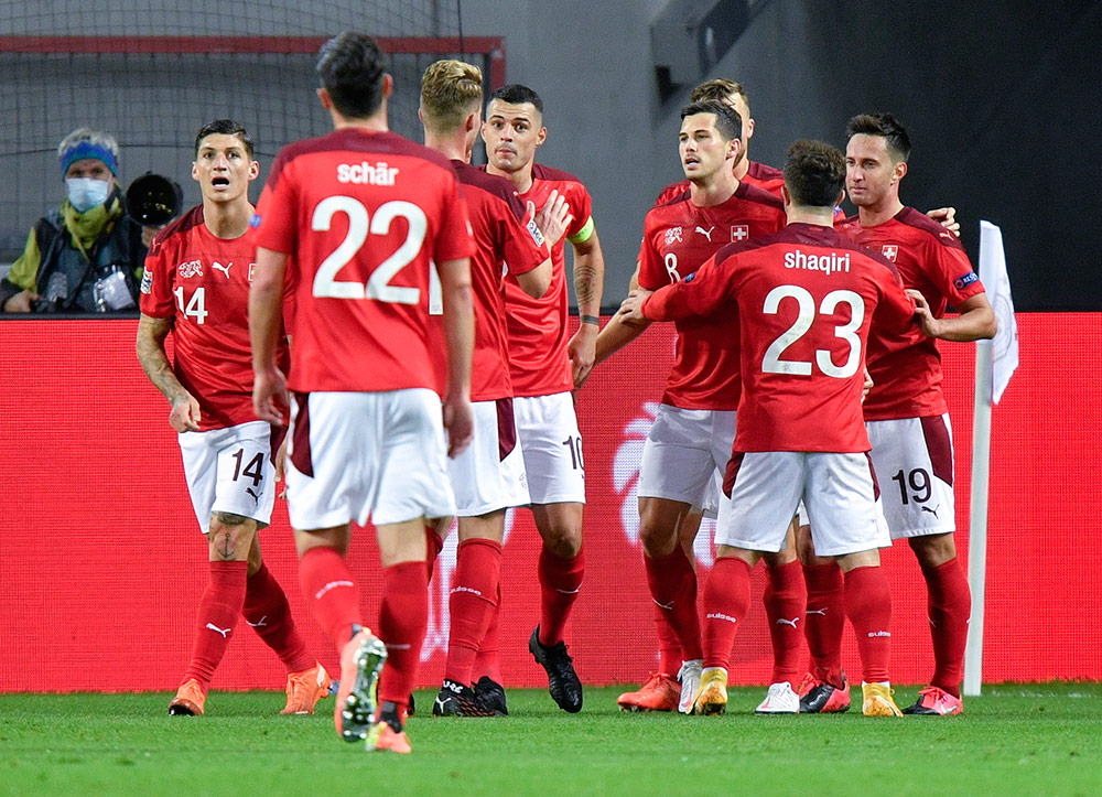 Banjir Gol di Laga Jerman vs Swiss