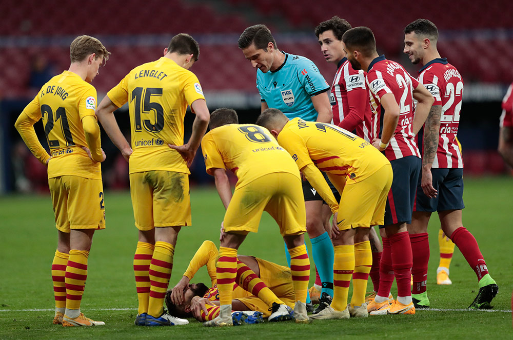 Atletico Madrid Mampu Jinakkan Barcelona