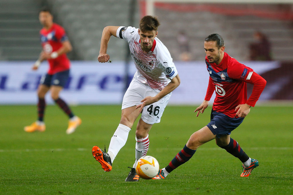 Lille dan AC Milan Berbagi Angka