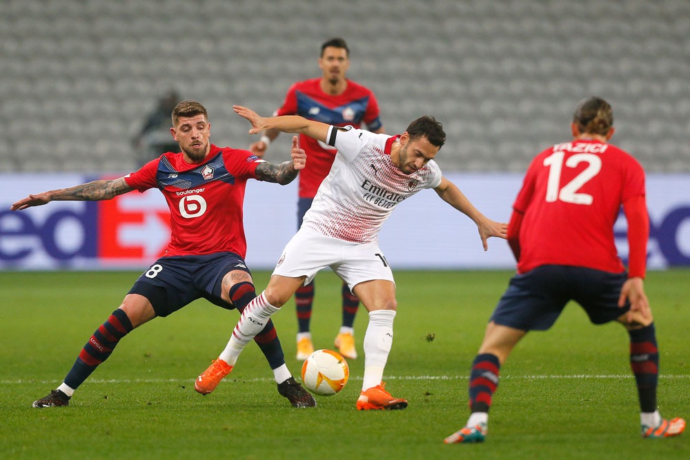 Lille dan AC Milan Berbagi Angka