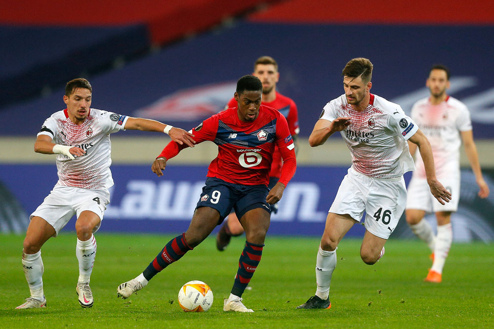 Lille dan AC Milan Berbagi Angka