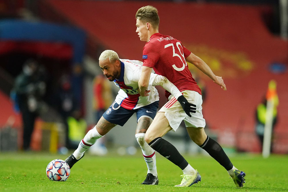 PSG Pecundangi MU di Old Trafford