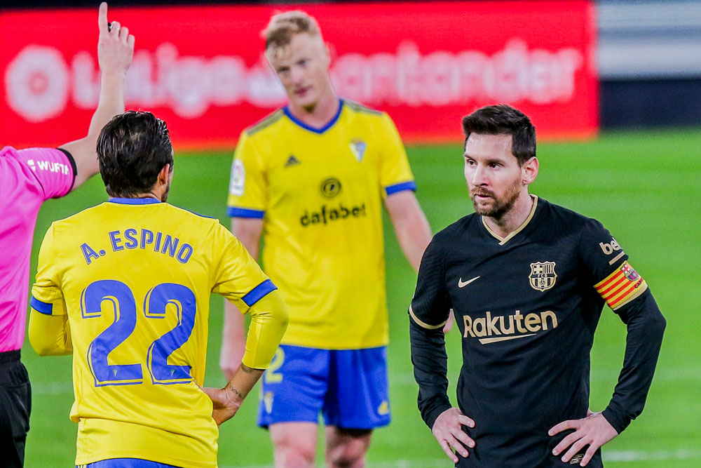 Ketika Barca Tertunduk di Markas Cadiz
