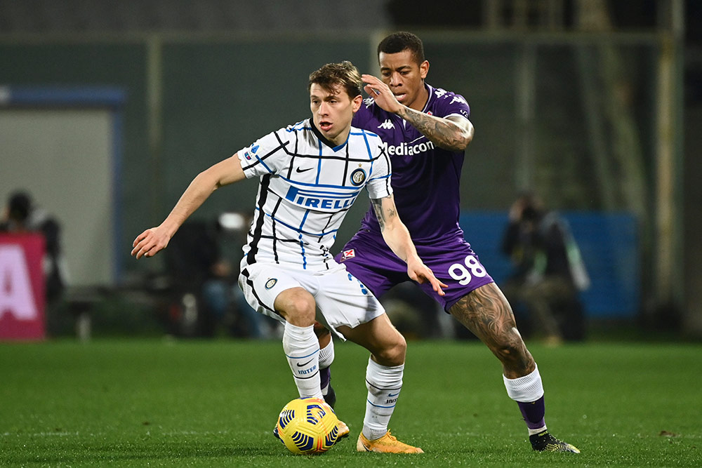 Inter Milan Hantam Fiorentina 2-0, Barella Bersinar