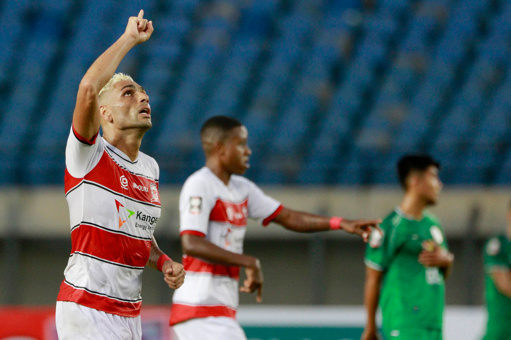 Madura United Comeback dan Sikat PSS Sleman