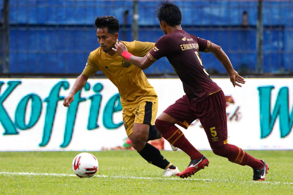 PSM Makassar vs Bhayangkara Solo FC Berakhir 1-1