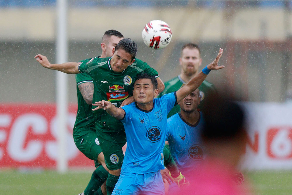 Tanpa Pemenang di Laga PSS Sleman vs Persela Lamongan